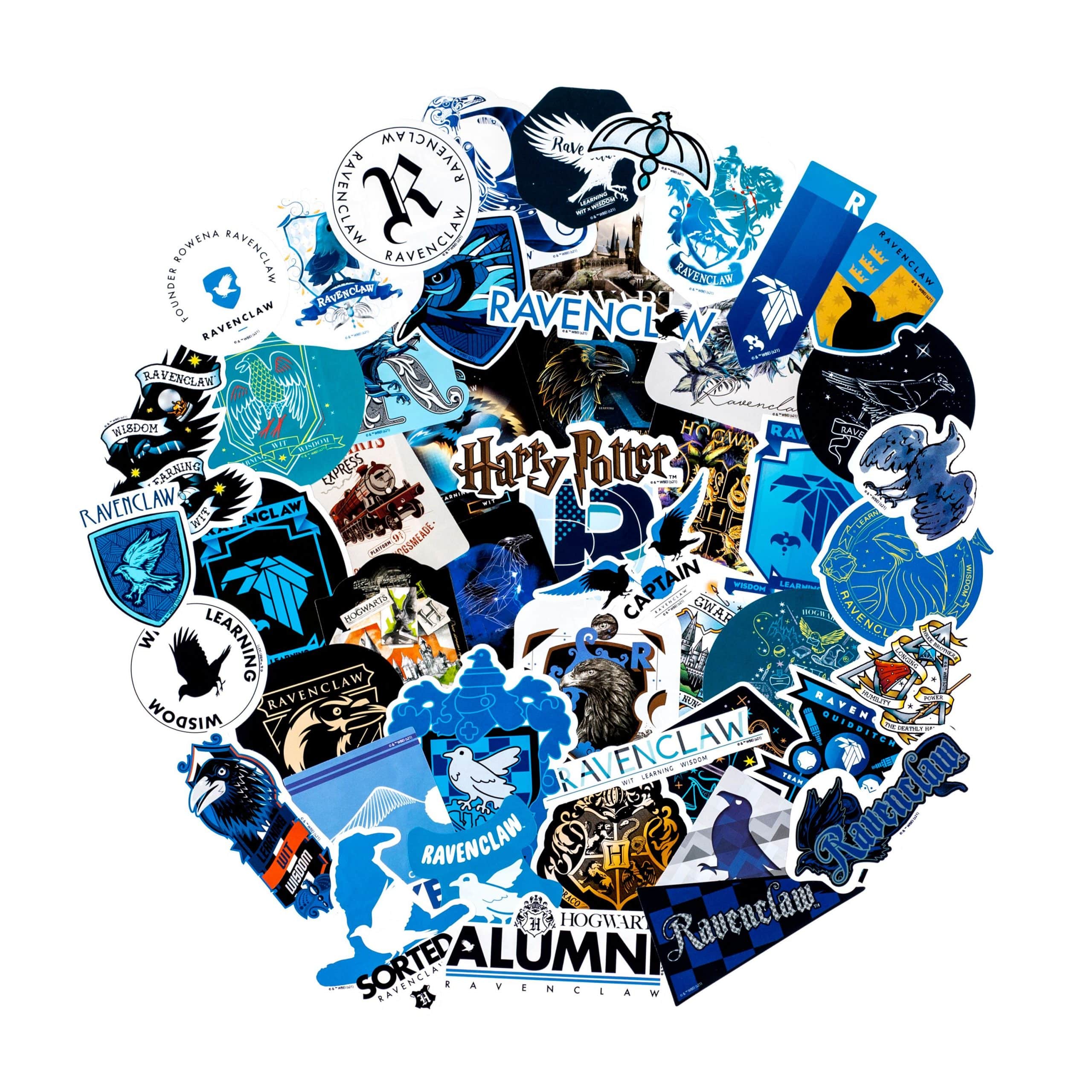 Conquest Journals - Wholesale Sticker - Harry Potter Ravenclaw Decals (60-Pack)9