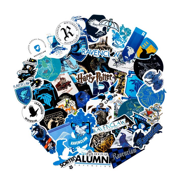 Conquest Journals - Wholesale Sticker - Harry Potter Ravenclaw Decals (60-Pack)9