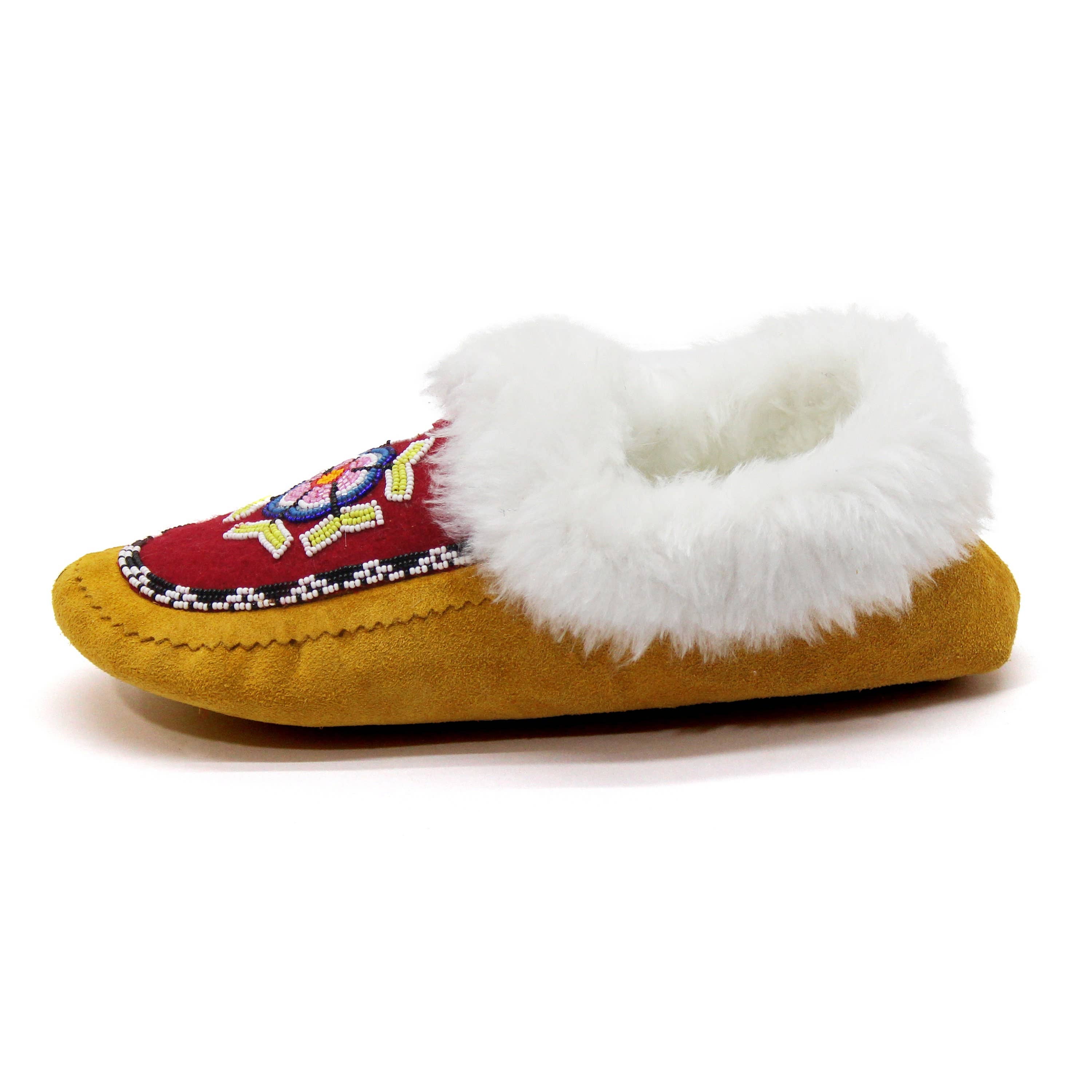 OnlyViking - Wholesale Flats - Women's - Genuine Leather Beaded Moccasins Handmade Beaded Moccasin1