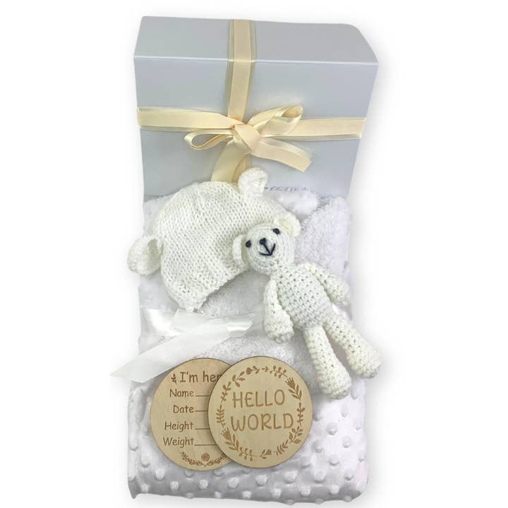 verona home and gift - Wholesale Milestone Art/Keepsake - Kids & Baby - Baby Announcement Sign - for newborn gift box (2 pcs) 10
