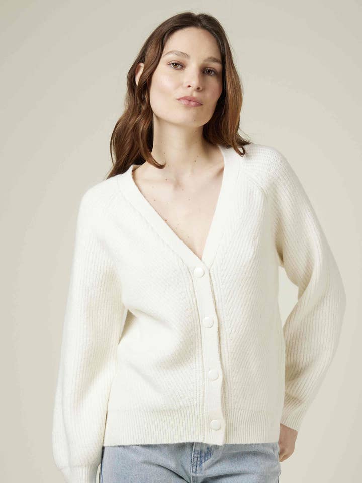 PRINCE - Gebreid vest van gerecyclede materialen voor wholesale door Andy & Lucy