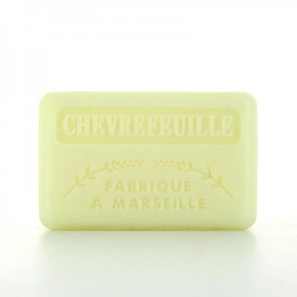 Au Savon de Marseille - Wholesale Bar Soap - Honeysuckle - French soap with organic shea butter 125g
