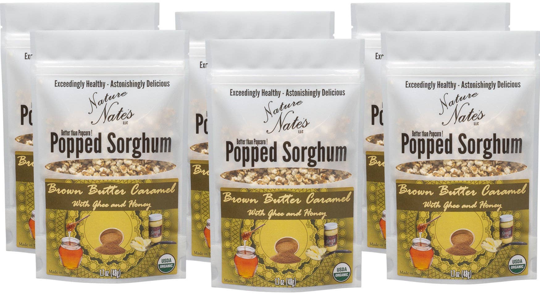 Nature Nate's LLC - Wholesale Popcorn - Organic Popped Sorghum Brown Butter Caramel7