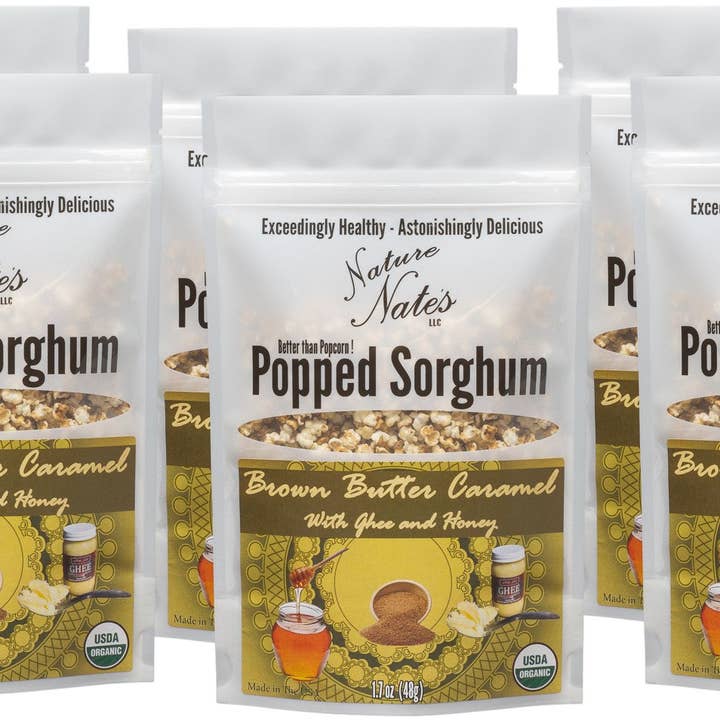 Nature Nate's LLC - Wholesale Popcorn - Organic Popped Sorghum Brown Butter Caramel7