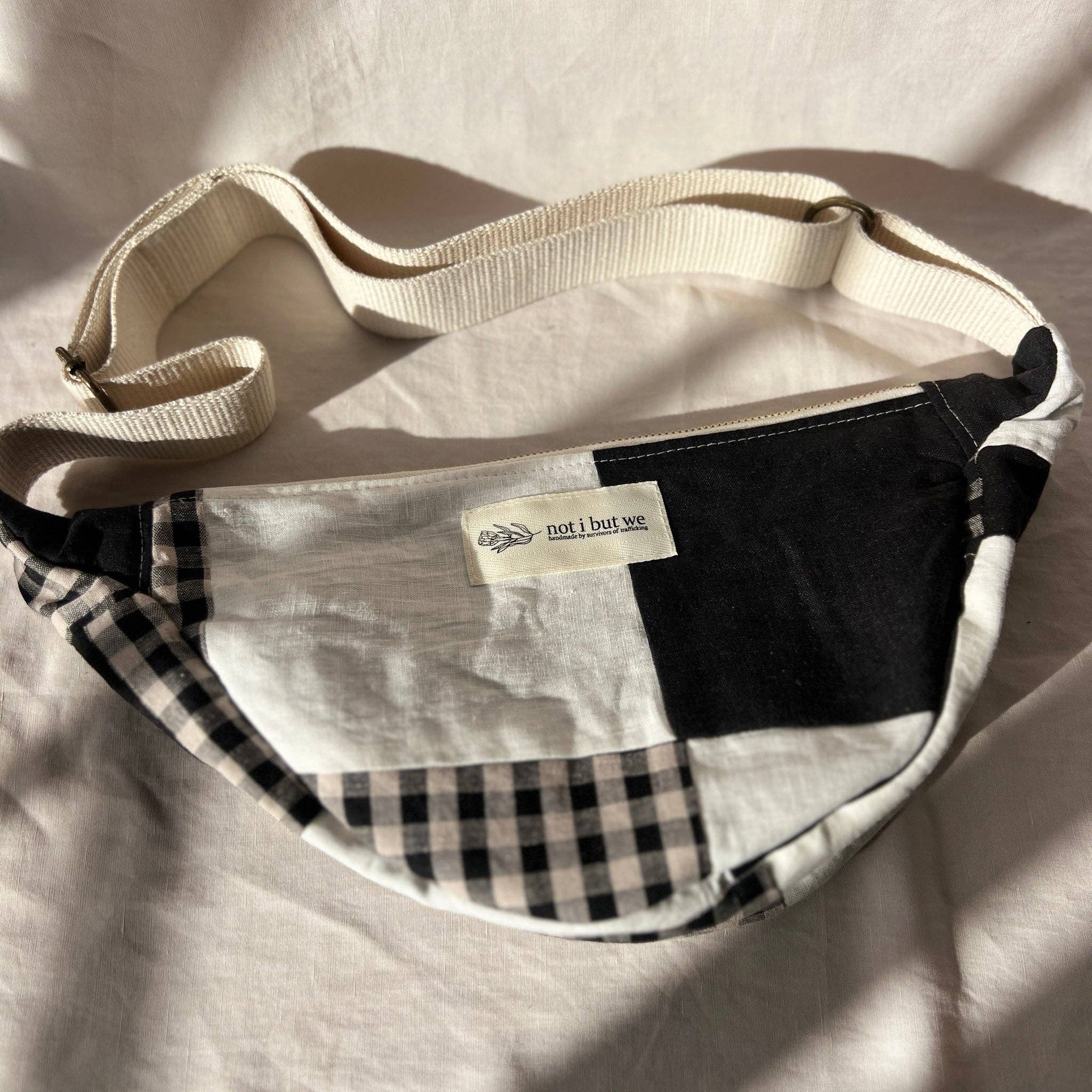 Not I But We - Wholesale Crossbody Bag - Women's - Patchwork Crossbody Bag | Ethically Made By Women | Upcycled0