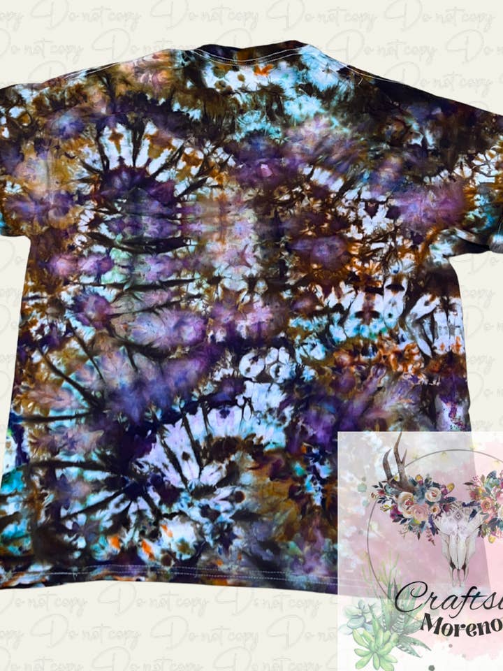 Halloween Tie Dye Shirt for wholesale by CraftsbyMoreno