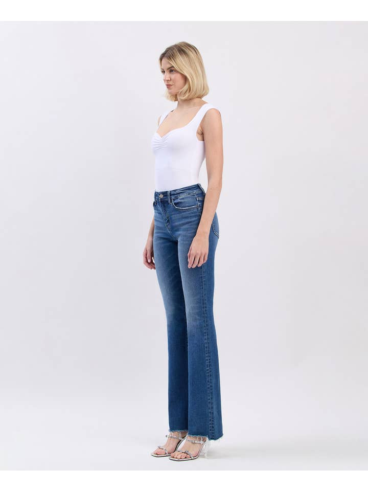ACCURATE HIGH RISE BOOTCUT JEANS LV1605 for wholesale on Faire9