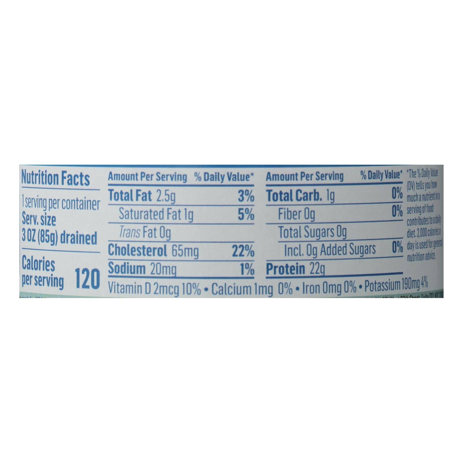 Everyday Supply Co - Wholesale Tinned Fish - Fish Tales - Tuna Albacore In Water - Case Of 12-5 Oz1