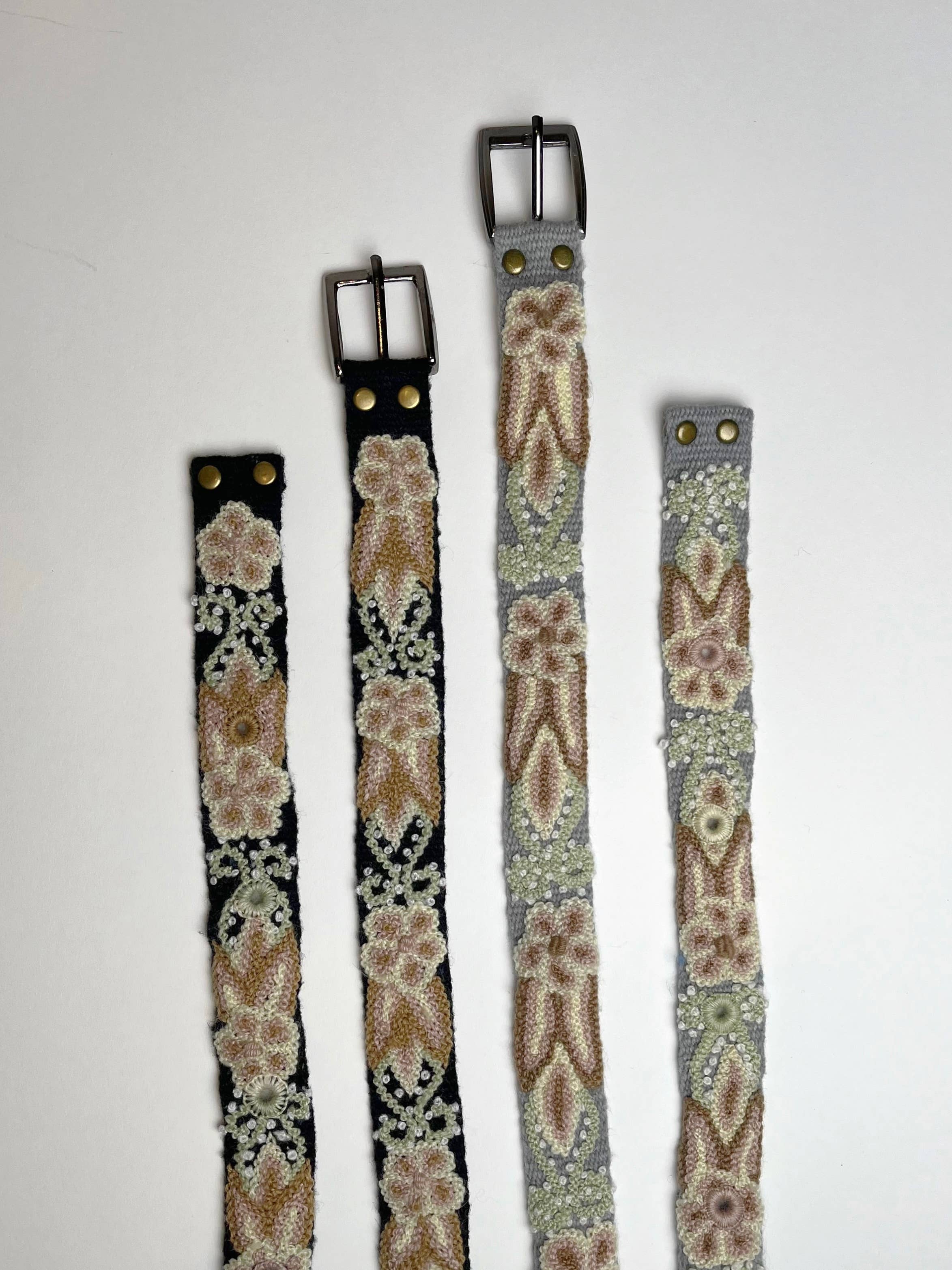 Artesana Love - Wholesale Belt - Women's - Luisa Skinny Embroidered Belt6