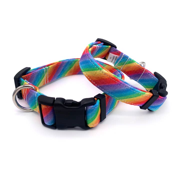 Winthrop Clothing Co. - Wholesale Pet Collar - Dog - Rainbow Dog Collar