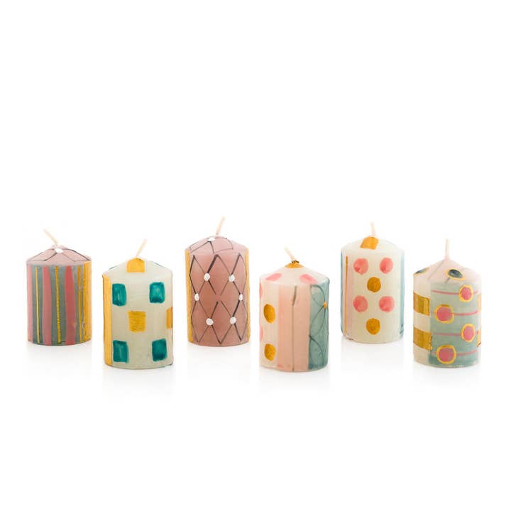 Thumbprint Artifacts - Wholesale Tapered Candle/Candlestick - Delight Candle6