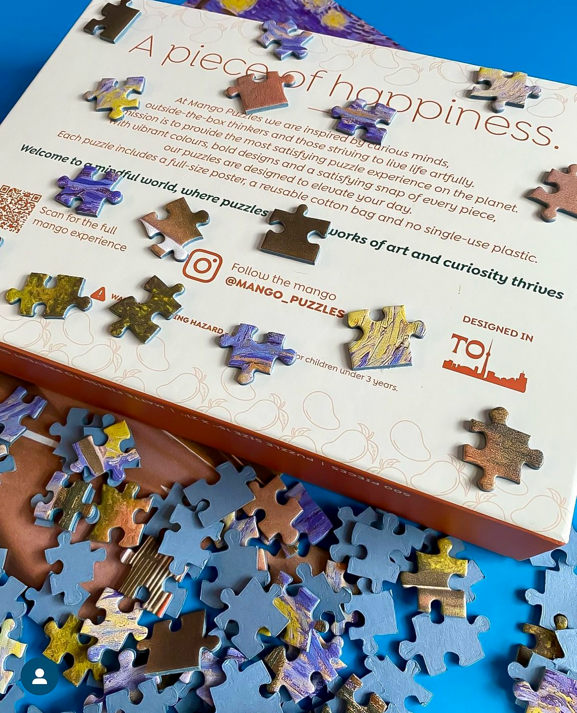 Mango Puzzles - Wholesale Puzzle - Adult - Starry Ride - 500 piece puzzle for adults3