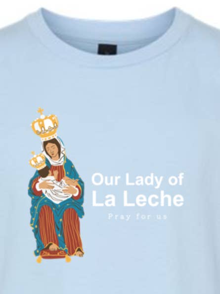 Sock Religious - Wholesale Screen Printed T-Shirt - Kids - Our Lady of La Leche - T-shirt - youth1