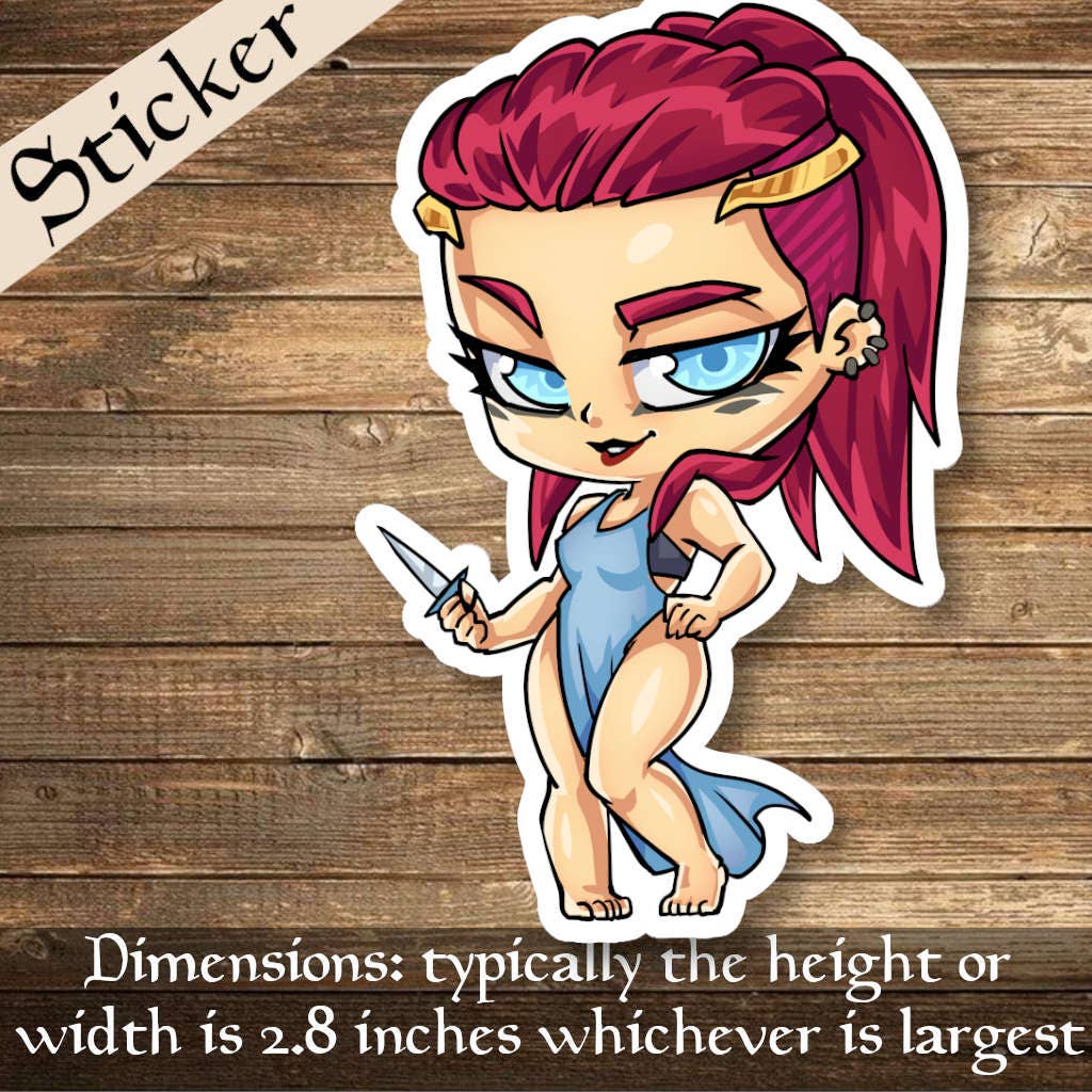 Mega Chibi - Wholesale Sticker - Gwendlyn Di Corci0