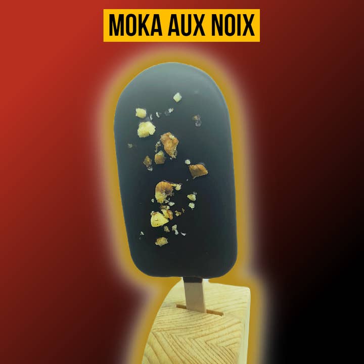 Mocha Walnut Glazed Stick - Organic and Vegan for wholesale by Banana Square