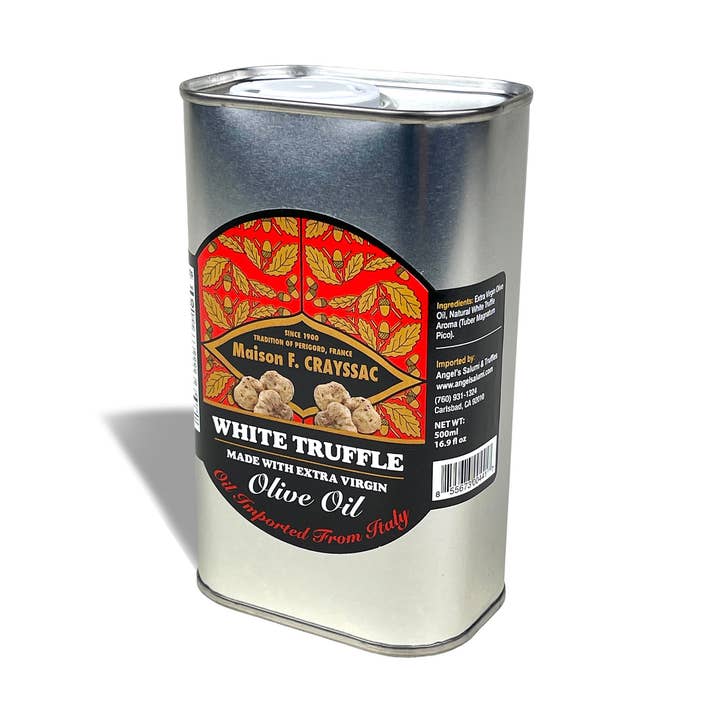 White Truffle Olive Oil (500ml) for wholesale by Angel's Salumi & Truffles