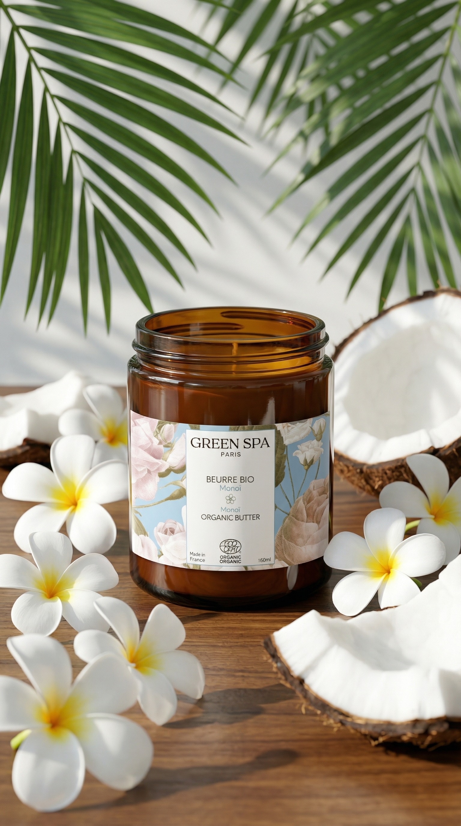 Green Spa – wholesale Body balm/butter – Organic Monoi* butter3