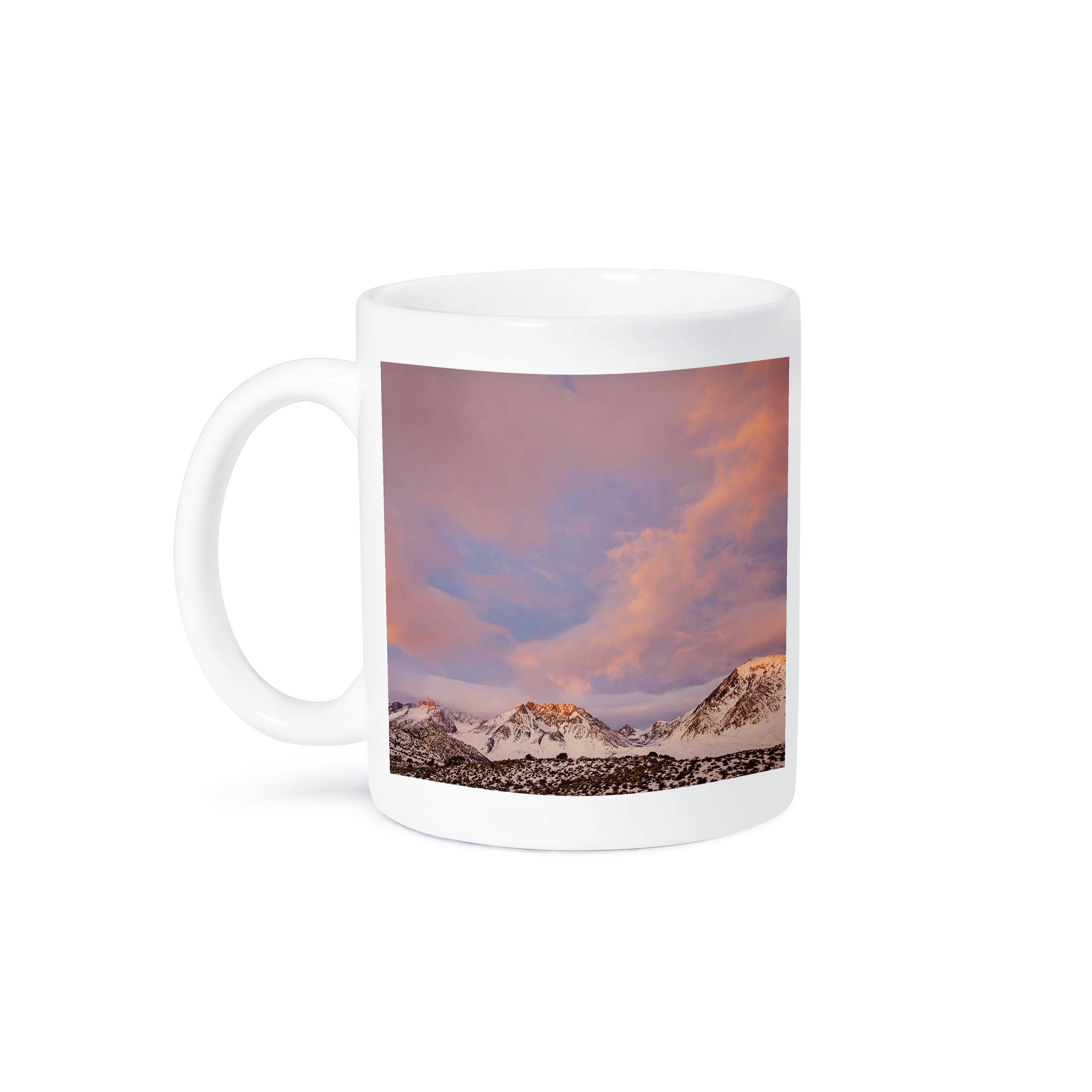 3dRose - Vendita all'ingrosso Tazza - 3dRose, USA, California, Catena della Sierra Nevada. Alba sulle montagne. , Tazza8