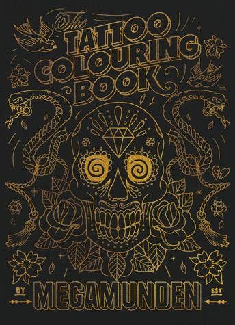 Chronicle Books - Wholesale Coloring & Activity Book - Adult - The Tattoo Coloring Book1