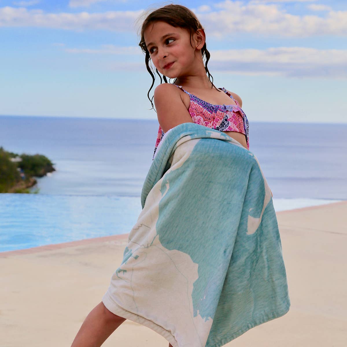 Maritime Tribes LLC - Wholesale Beach Towel - Towel, Beach & Bath - Side A - Cotton Terry. Side B Fleece6