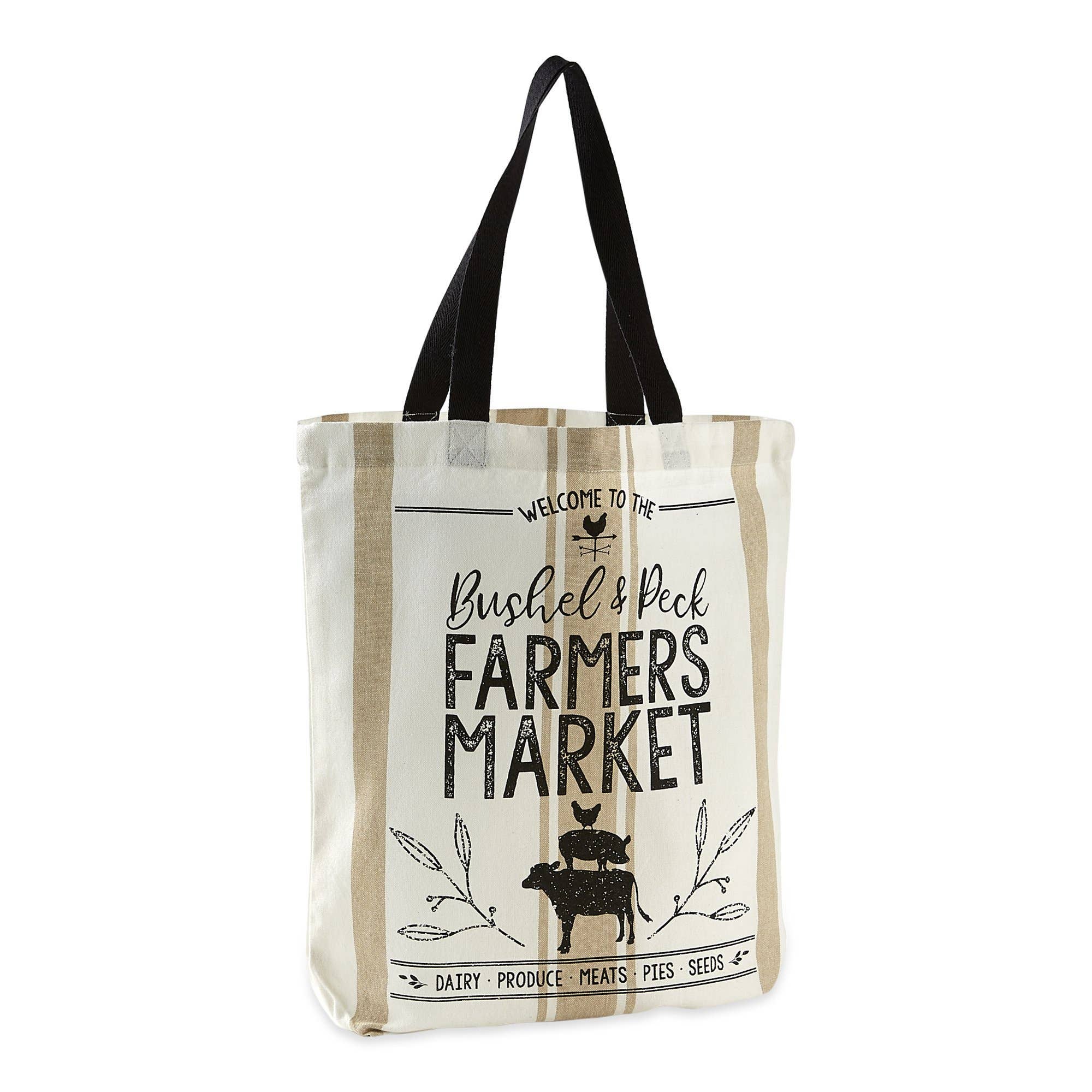 Design Imports - Wholesale Tote Bag - Unisex - Bushel & Peck Printed Tote0