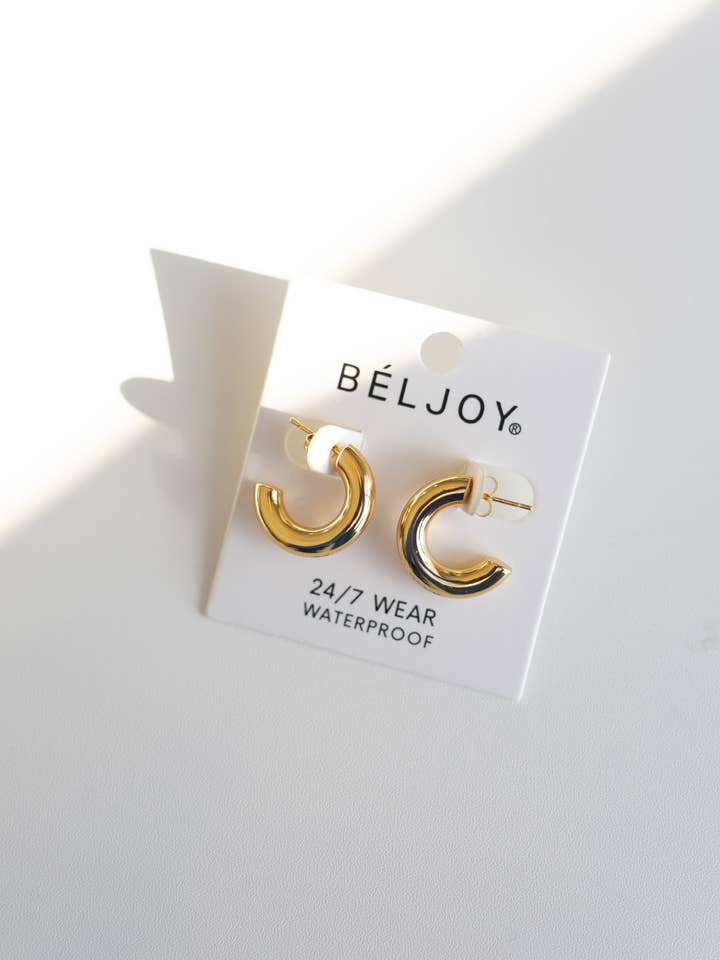 Ethel Gold Hoops || Größe wählen für den Großhandel von BELJOY