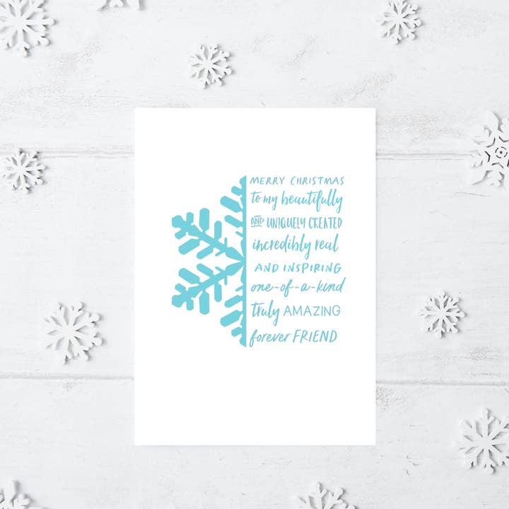 Forever Friend Christmas Card for wholesale by Card & Story