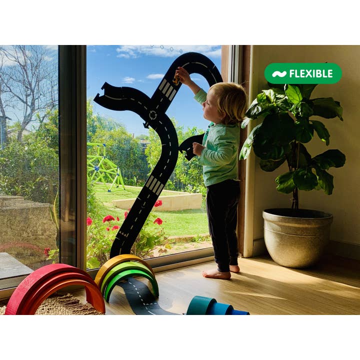Waytoplay Toys – wholesale Toy set – Kids – Large Flexible Toy Road Set - Highway5