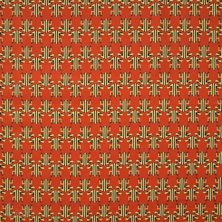 Gul pilgiftsgroda poplin för wholesale av Birch Fabrics