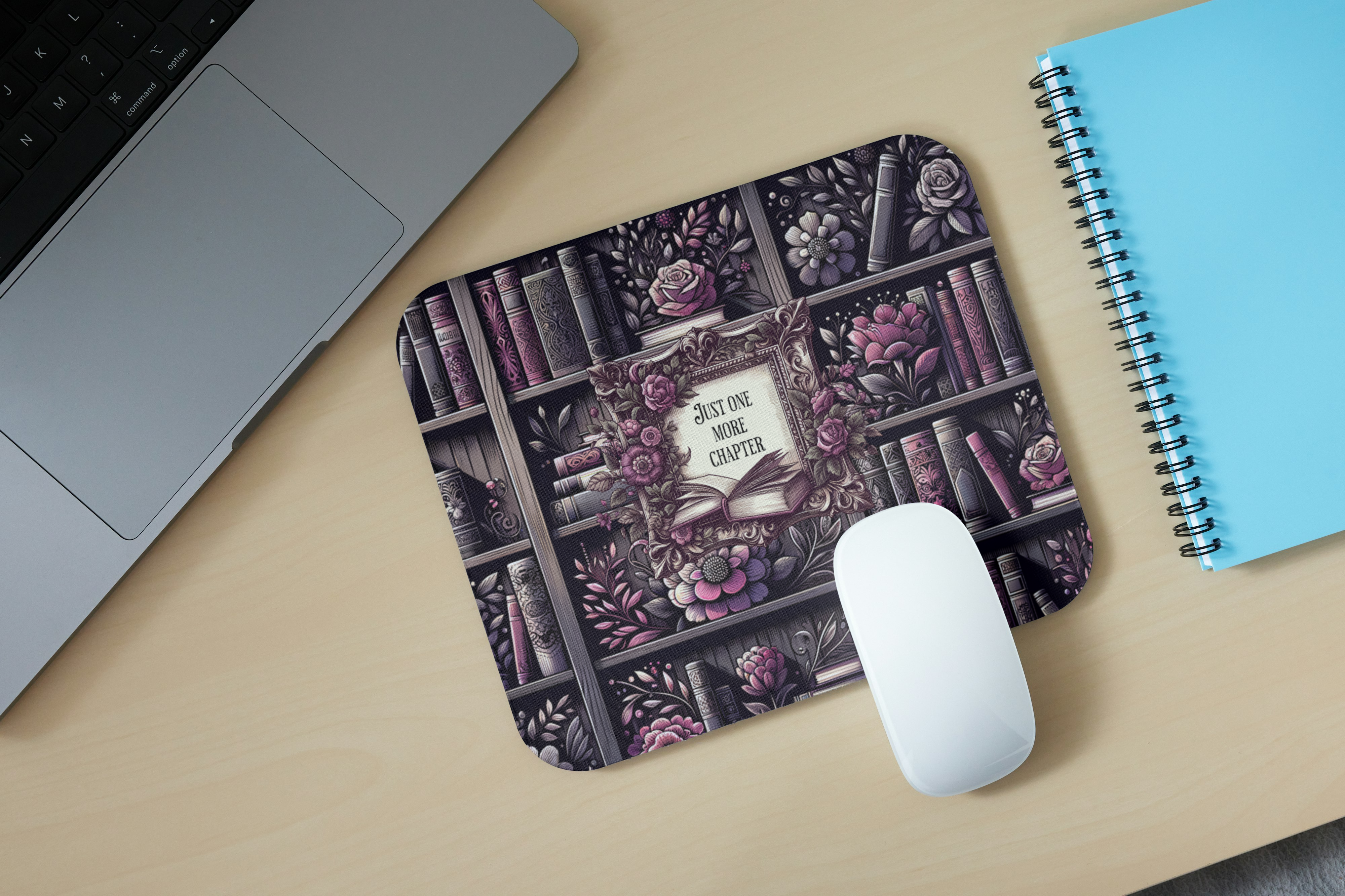 CGS.Creations - Vente Tapis de souris - Un chapitre de plus & Murmures d'étagère Tapis de souris0