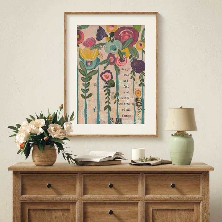 Kelly Rae Roberts - Wholesale Art Print - The Divinity of Everything - Print2