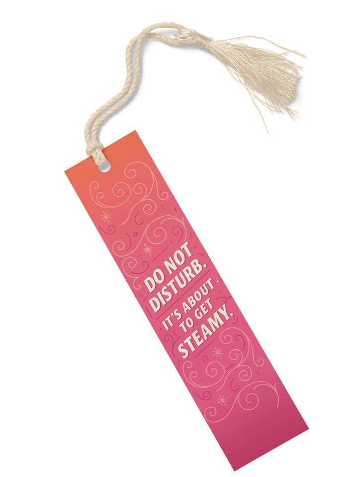 Sassy Smut Tassel Bookmark – 2x8” Bookmark, Made in USA for wholesale by Tiramisu Paperie