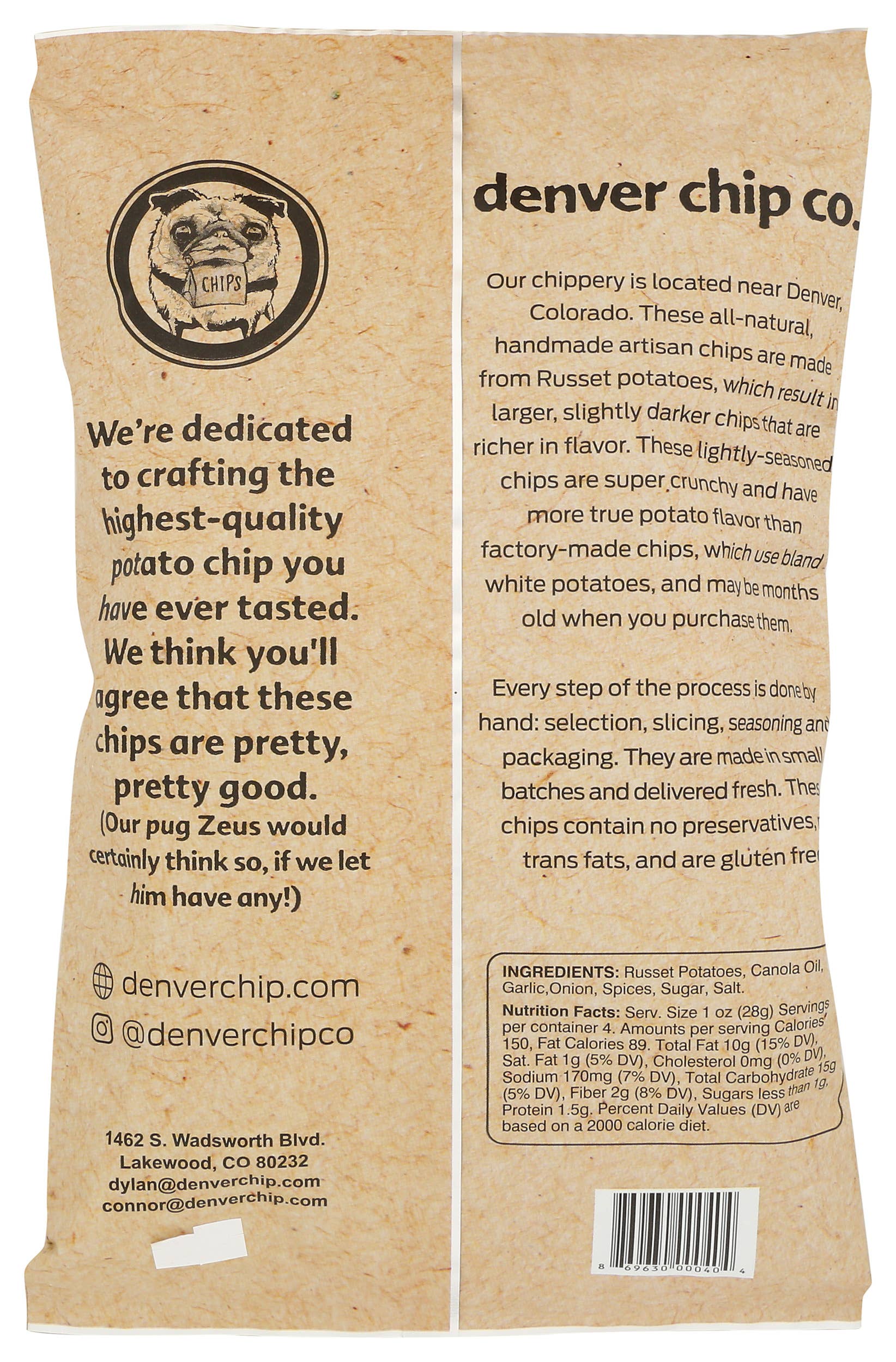 Denver Chip Co. - Wholesale Chips - Original (4oz)1