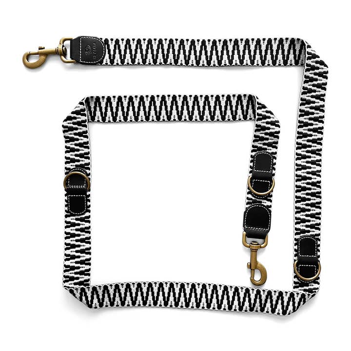 Hey Lana - Wholesale Pet Leash - Dog - Premium dog leash - 3-way adjustable - 2m - black