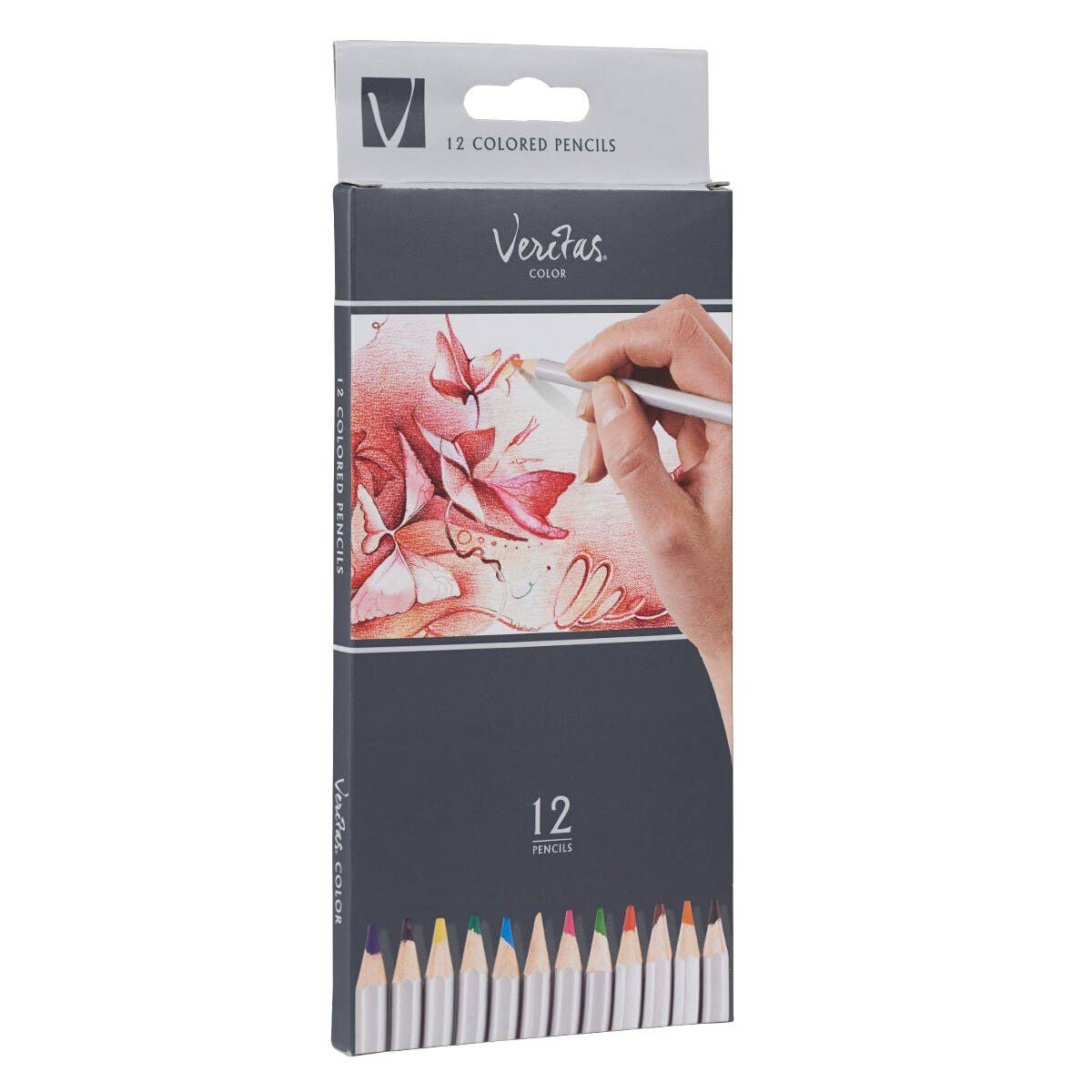 Christian Art Gifts - Wholesale Colored Pencil - Coloring Pencils Veritas 12/set2