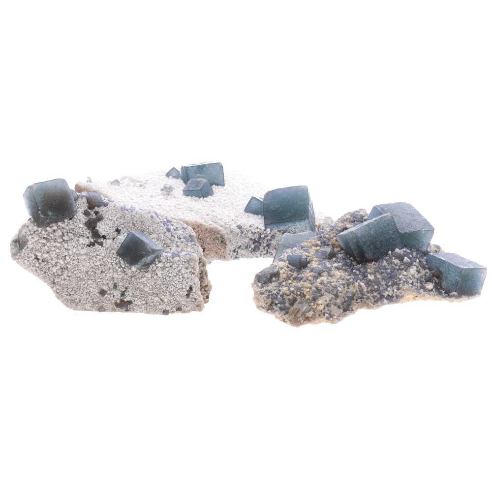 Vives de la Cortada S.L - Vendita all'ingrosso Pietra/cristallo spirituale - Fluorite Verde su Matrice (100 - 130 g)2