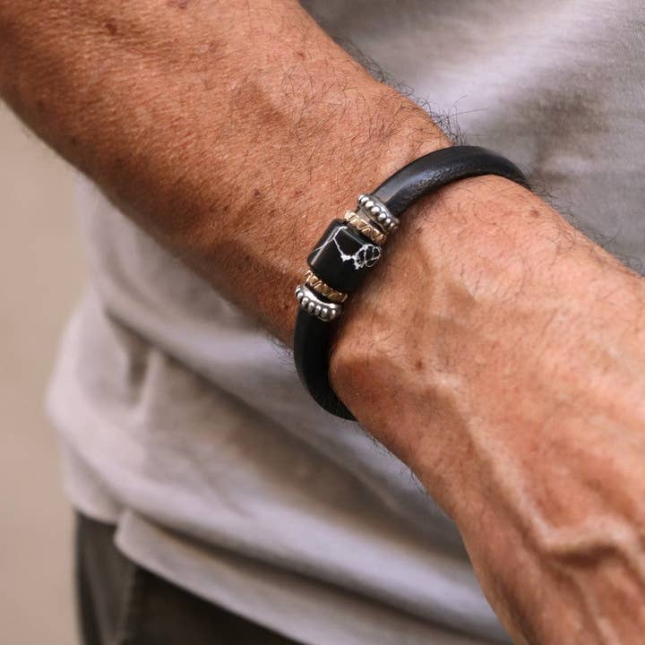 PLATADEPALO - Wholesale Woven/Braided Bracelet - Madhur leather bracelet3