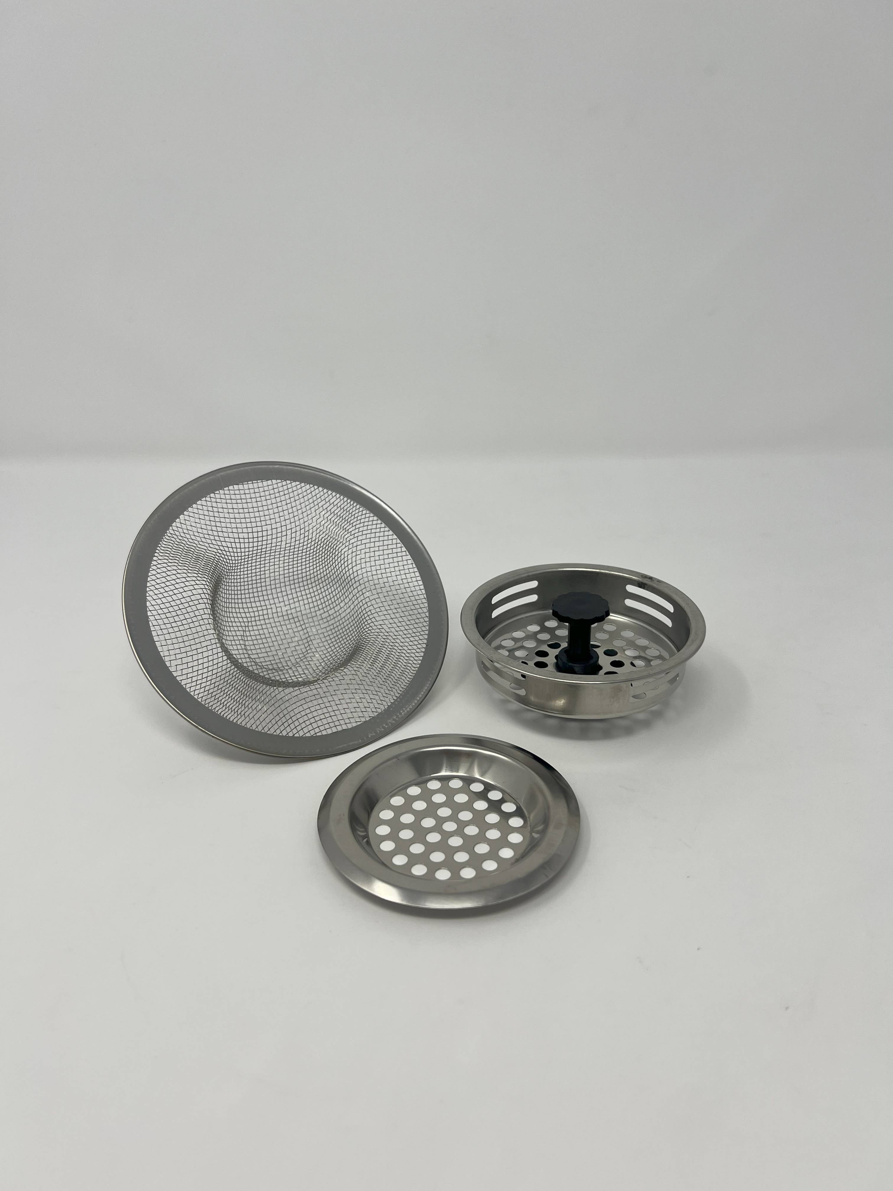 USA HomeMax - Vente Filtre/bouchon d'évier - Ensemble de 3 crépines pour évier1