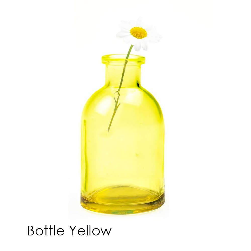 Chive - Wholesale Vase - Loft  Colorful Transparent Bud Vase Set Oval, Round, Square24