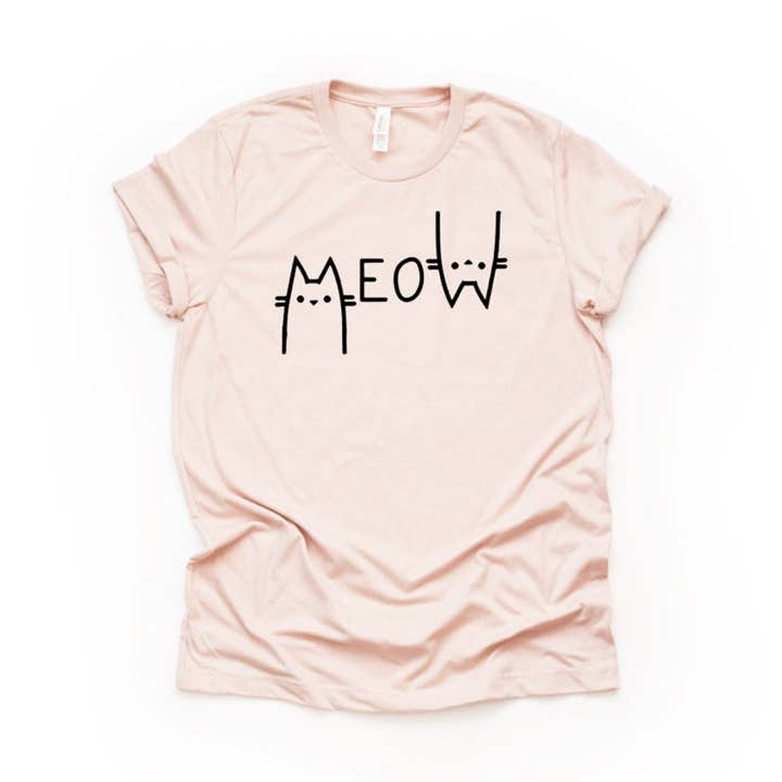 Meow T-shirt for wholesale by VibeClothing