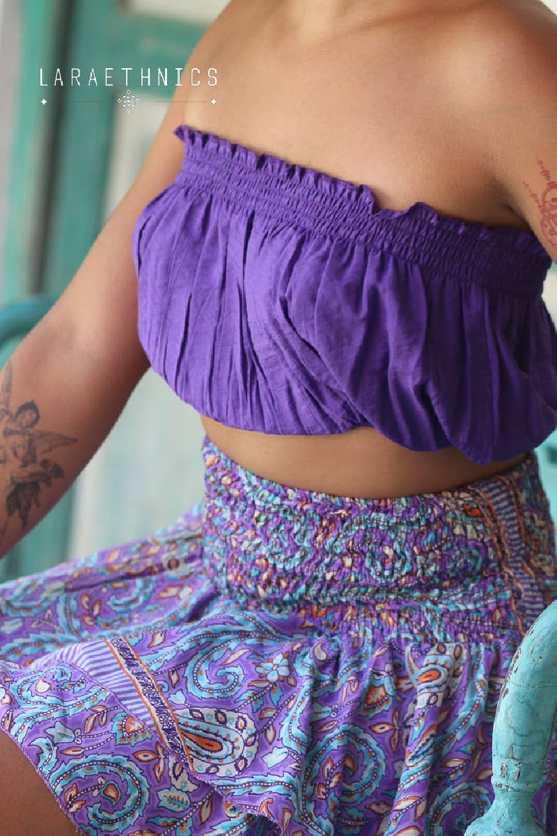 LARA ETHNICS – wholesale Blouse – Women’s – CROP TOP - SURYA56