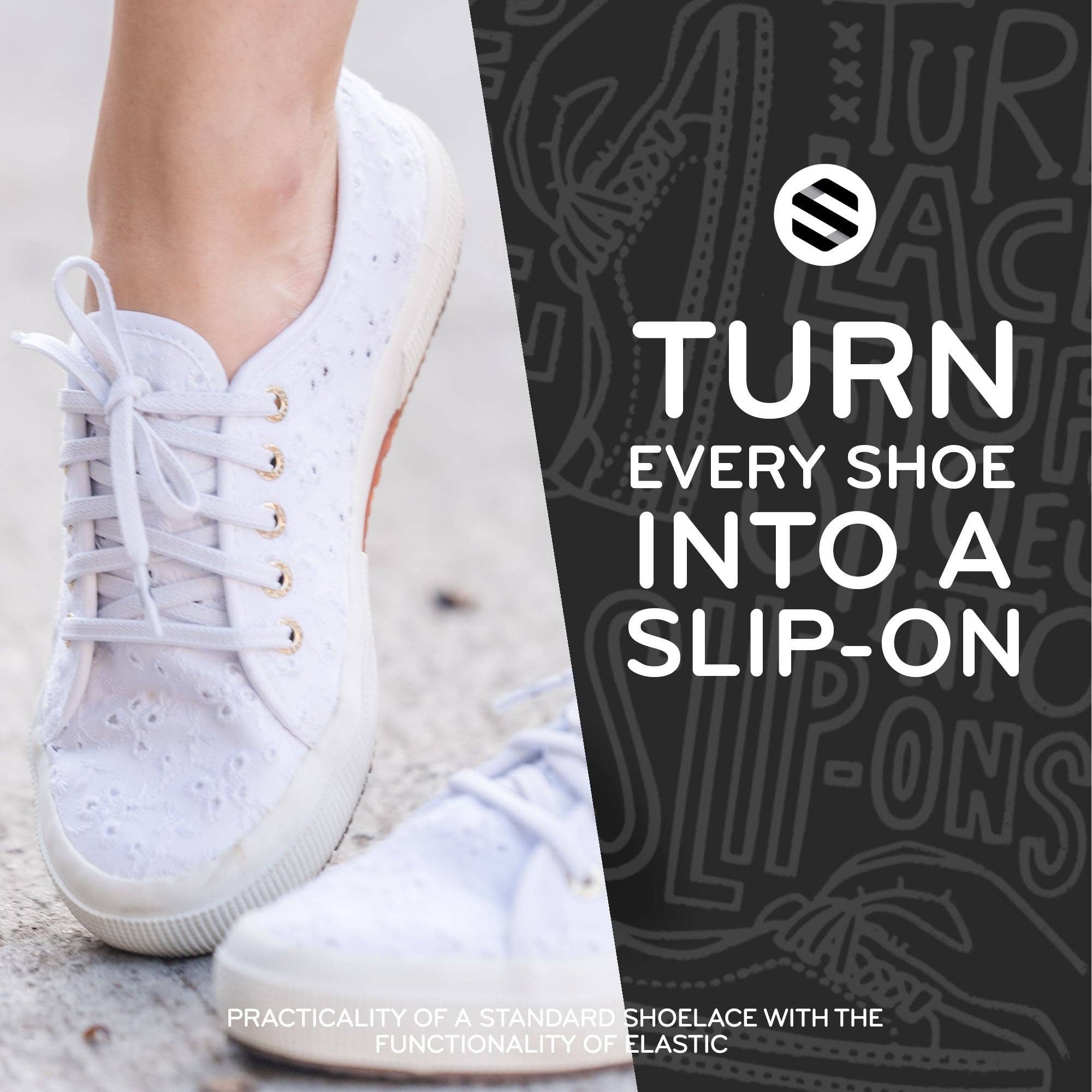 The Original Stretchlace - Vendita all'ingrosso Lacci per scarpe - Unisex - Lacci per scarpe elastici piatti69