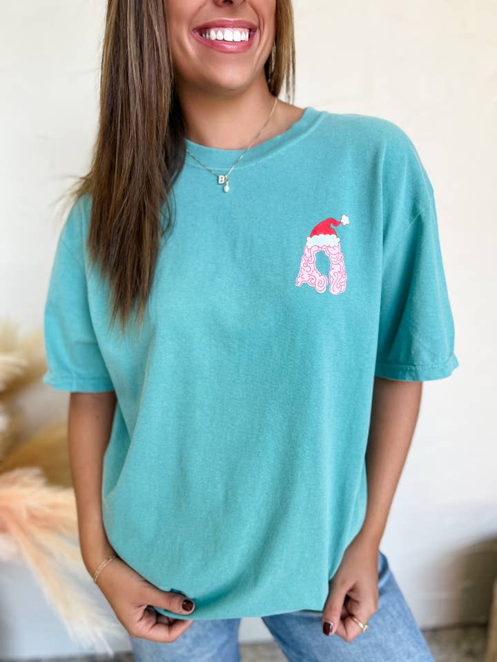 Pierce + Pine - Wholesale Screen Printed T-Shirt - Women's - Holly Dolly Christmas