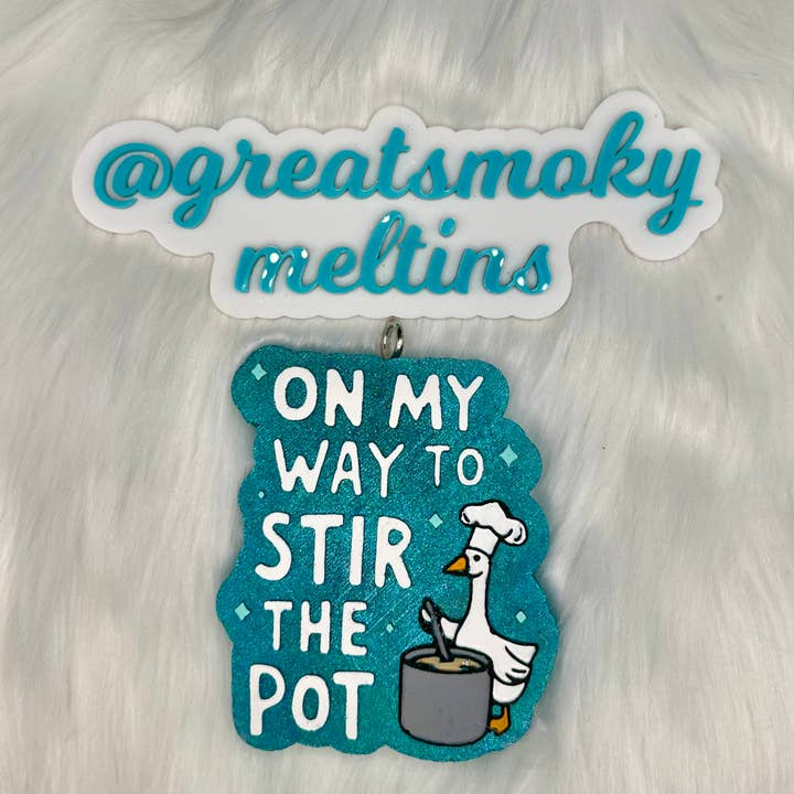 Stir the Pot Car Freshie for wholesale by Great Smoky Meltin’s, LLC