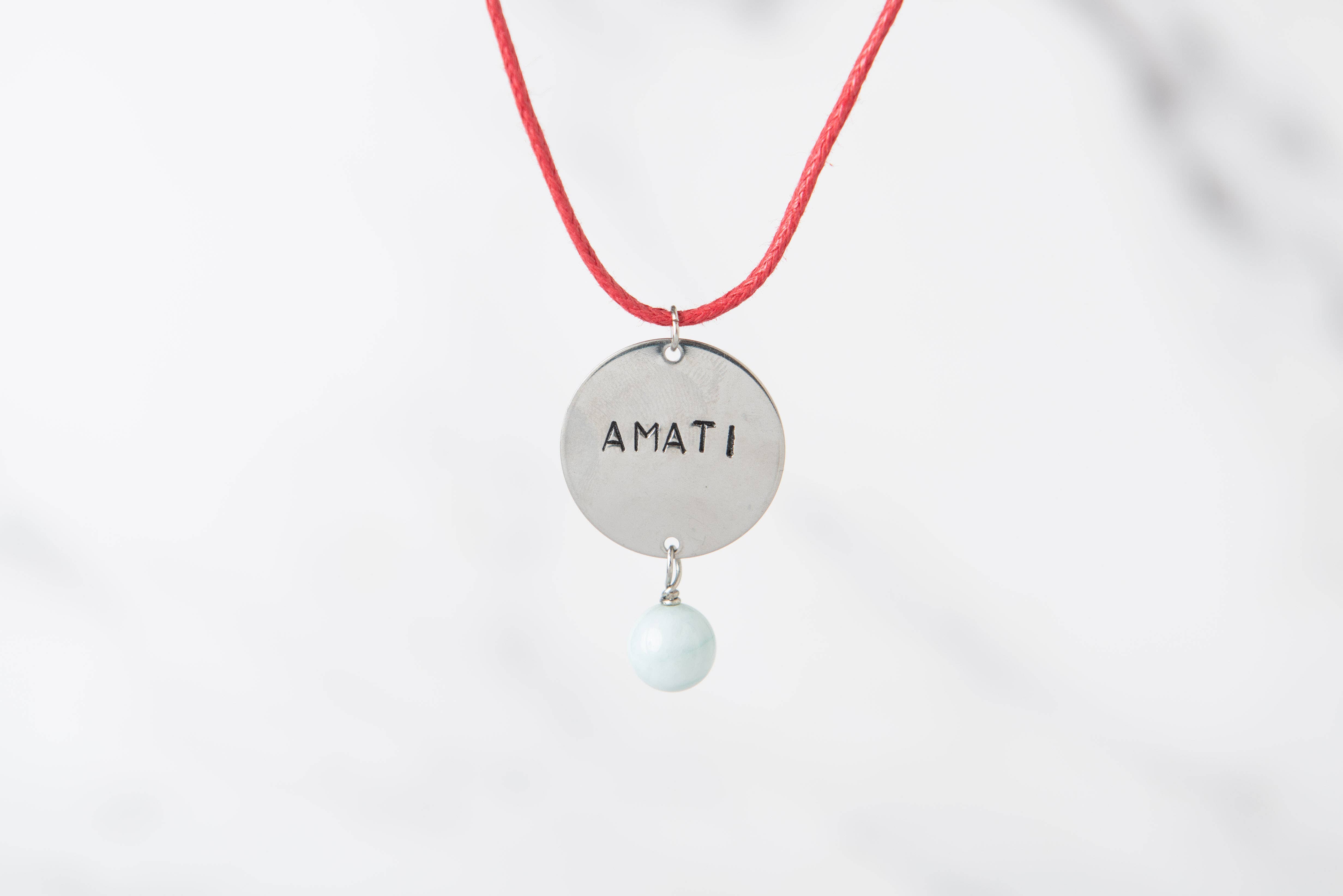 Loti jewels - Vendita all'ingrosso Collana con ciondolo/pendaglio - COLLANA GINGER IN OTTONE CON INCISIONE 0