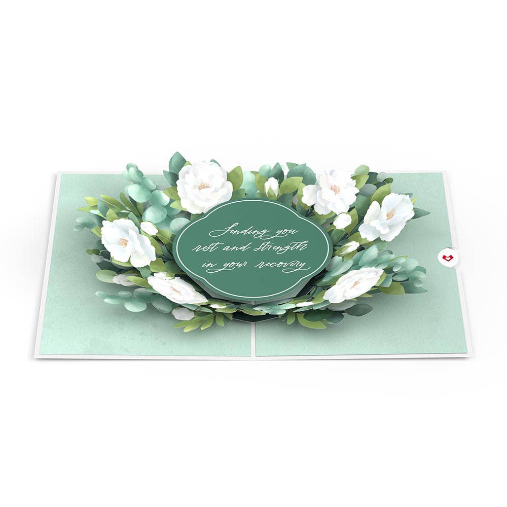 Lovepop Cards - Wholesale Get Well Card - Sending You Rest And Strength 5''x7'' Card, Pop-Up Cards2