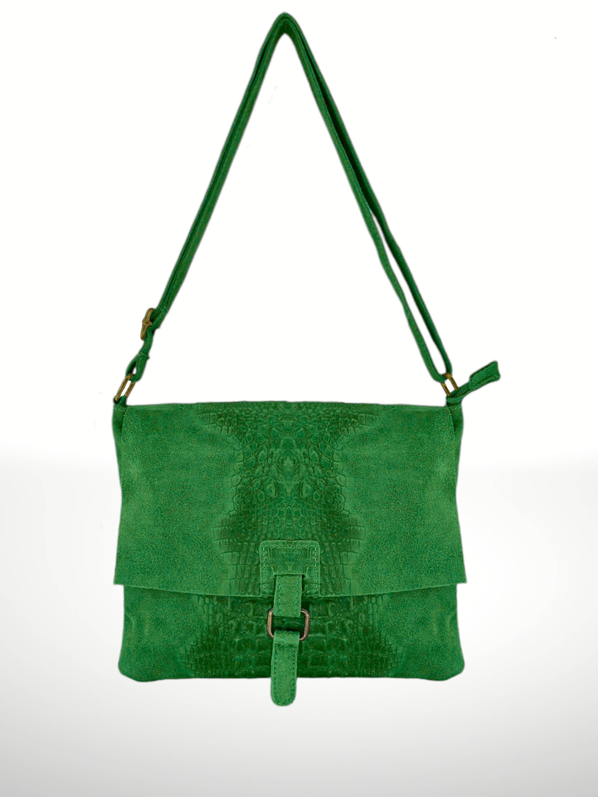 ITALIAN'S LEATHER - Vendita all'ingrosso Borsa a tracolla - Donna - Tracolla in pelle scamosciata Adina 1900339