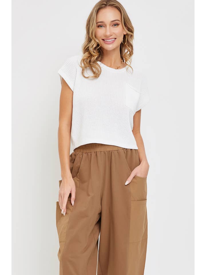 Sweet Lovely by Jen - Wholesale Lounge Sweatpants/Joggers - Women's - CASUAL COMFY WIDE-LEG HARMES JOGGERS27