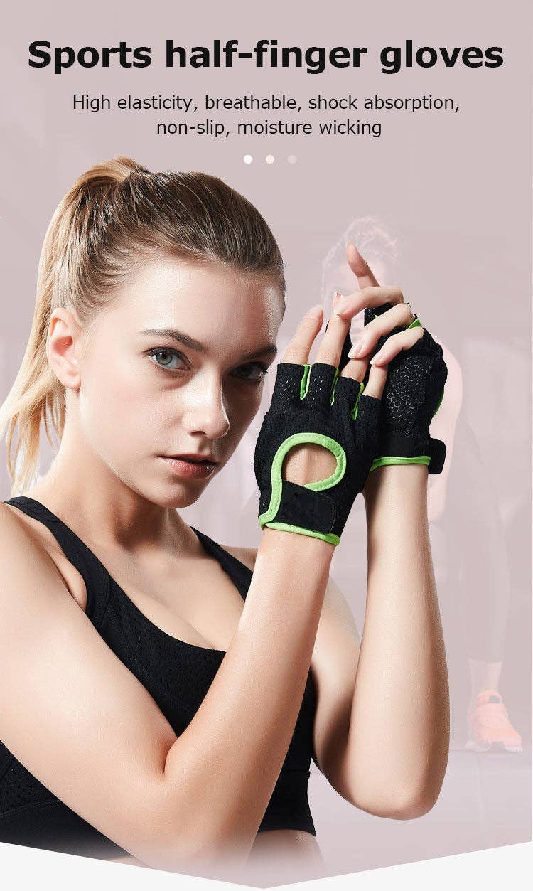 VIGOR - Wholesale Fitness Equipment - Breathable Workout Gloves Weight Lifting Fingerless Gym Exer9