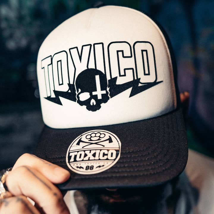 Shock Trucker Hat for wholesale by Toxico